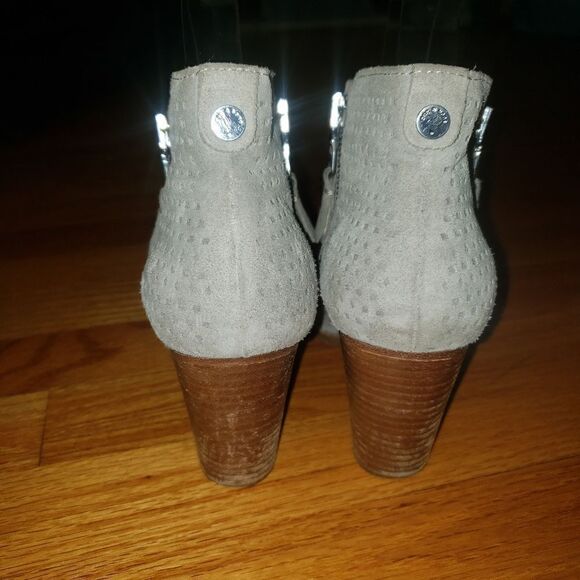 Rag & Bone gray leather booties - Picture 5 of 9